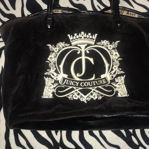 Juicy couture tour brown bag